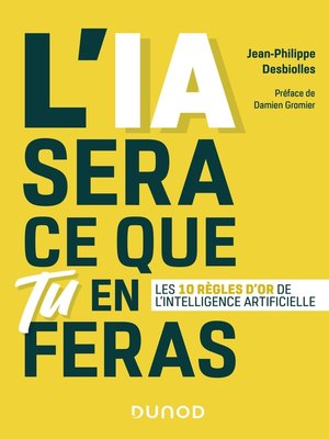 cover image of L'IA sera ce que tu en feras